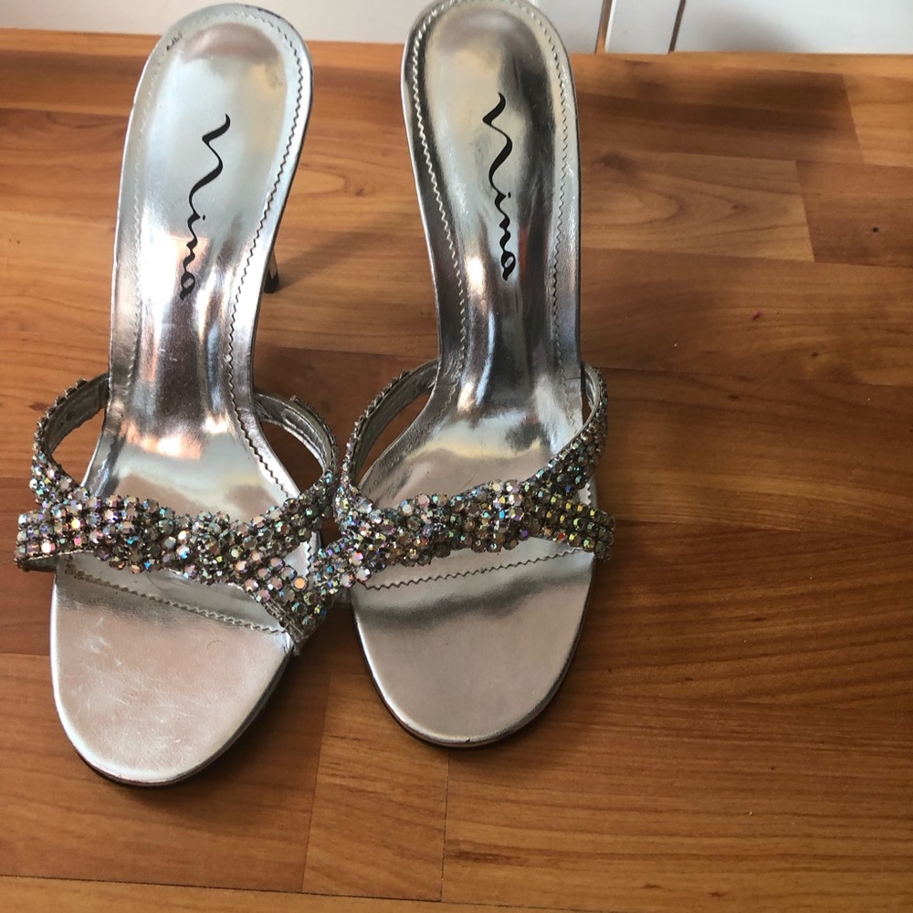 Bling bling multicolor opal diamond mules